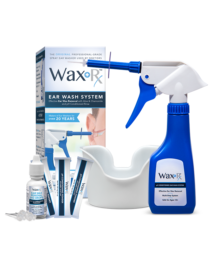 Wax-Rx  pH Conditioned Ear Wash System