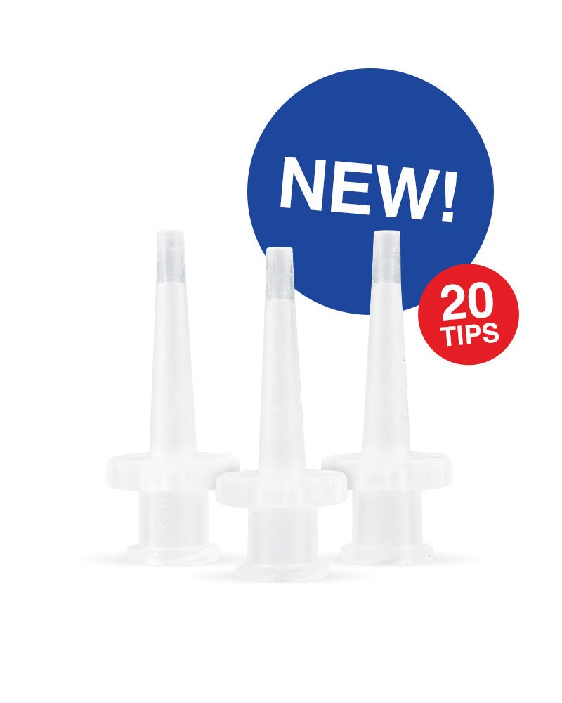 One-Piece Convenience Tips - 20 Pack