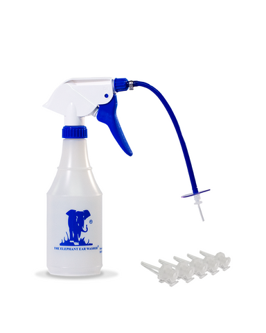 Economy Elephant Ear Washer with 5 Disposable Tips